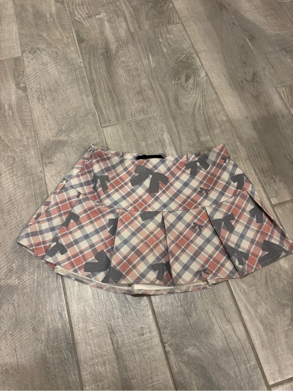 ZEMETA Ribbon Wrap Up Micro Skirt